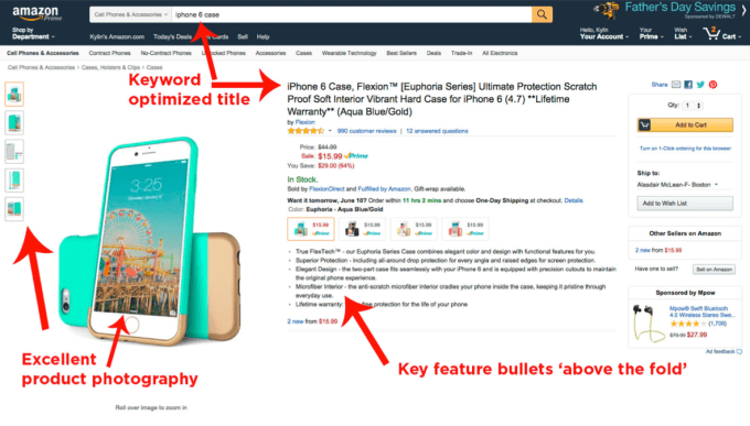 5 Essential Elements of a Good Amazon Listing